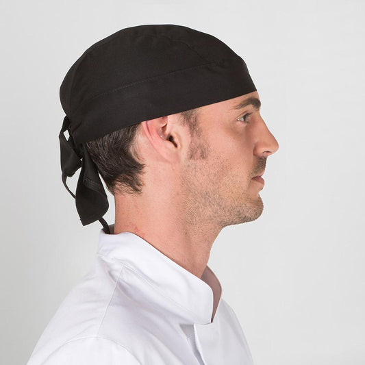 447100-001 - GORRO PIRATA LISO NEGRO