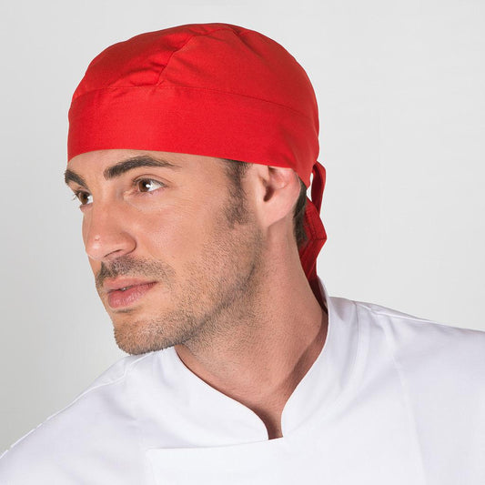 447100-105 - GORRO PIRATA LISO ROJO