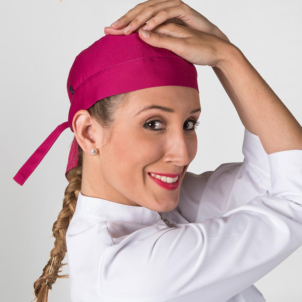 447100-138 - GORRO PIRATA LISO FRAMBUESA
