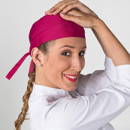 447100-138 - GORRO PIRATA LISO FRAMBUESA