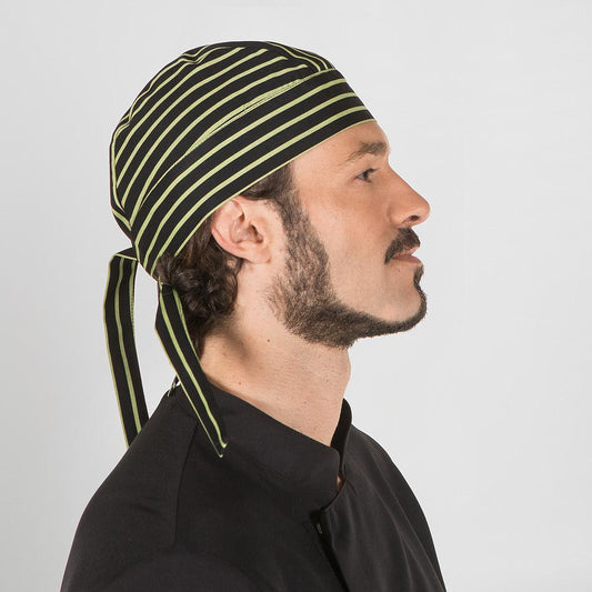 447100-725 - GORRO PIRATA ESTAMPADO RAYAS PISTACHO