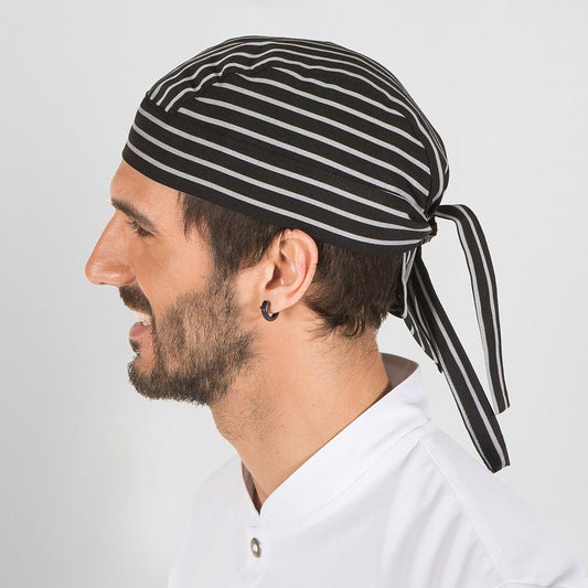 447100-738 - GORRO PIRATA ESTAMPADO RAYA GRIS