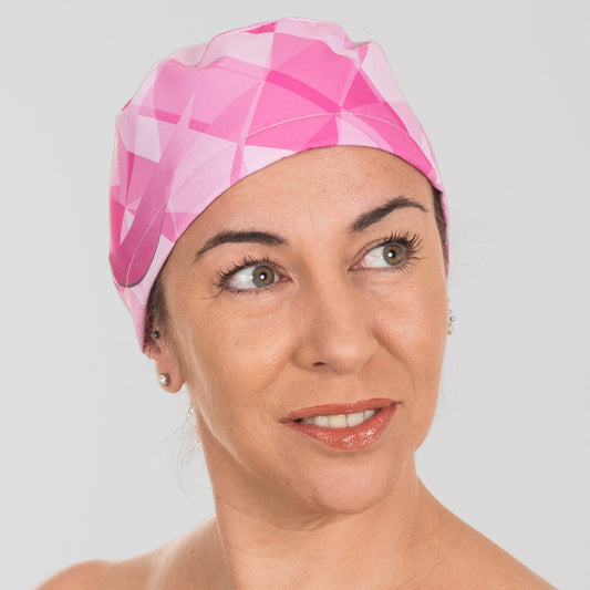 447300-2866 - GORRO CIRUJANO TIRAS AECC ROSA