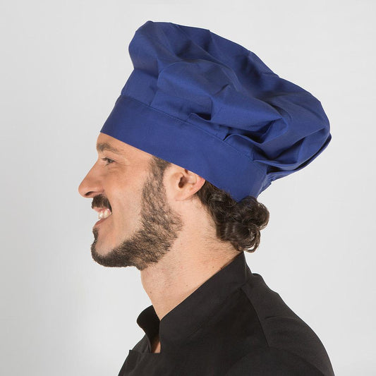 4481V0-103 - GORRO GRAN CHEF CON VELCRO AZULINA