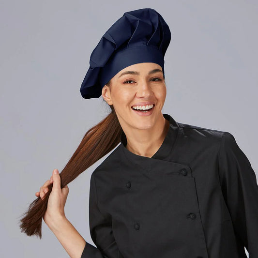 4481V0-104 - GORRO GRAN CHEF CON VELCRO MARINO