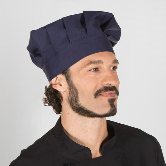 4481V0-104 - GORRO GRAN CHEF CON VELCRO MARINO