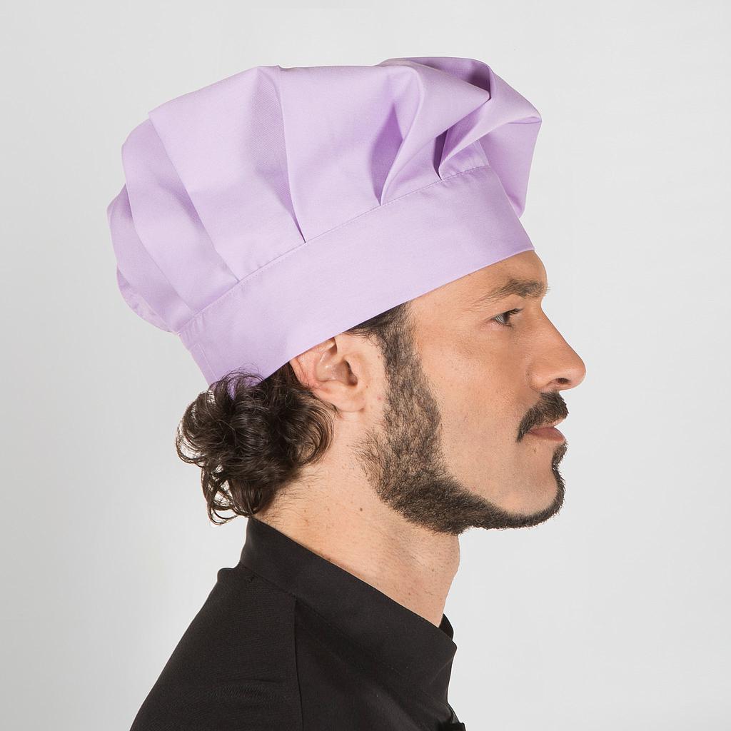 4481V0-123 - GORRO GRAN CHEF CON VELCRO LILA