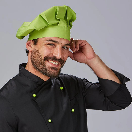4481V0-127 - GORRO GRAN CHEF CON VELCRO PISTACHO