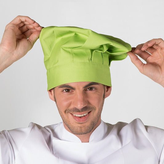 4481V0-127 - GORRO GRAN CHEF CON VELCRO PISTACHO