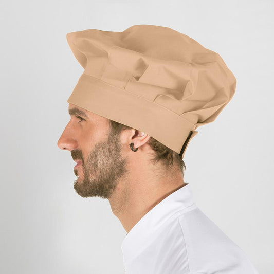 4481V0-141 - GORRO GRAN CHEF CON VELCRO CREMA