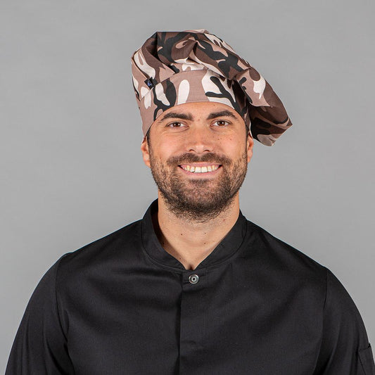 448800-5103 - GORRO GRAN CHEF ALGODON CAMUFLAJE