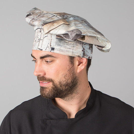 448800-5107 - GORRO GRAN CHEF ALGODON MADERAS