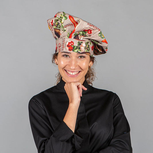 448800-5119 - GORRO GRAN CHEF ALGODON VEGETAL