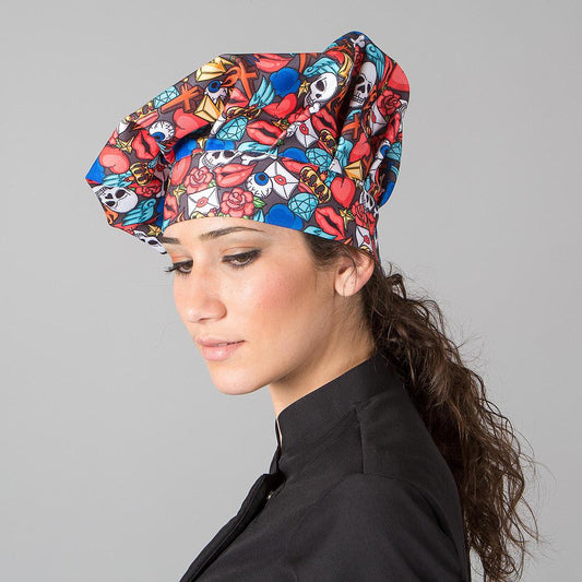 448900-4116 - GORRO GRAN CHEF VELCRO COCO