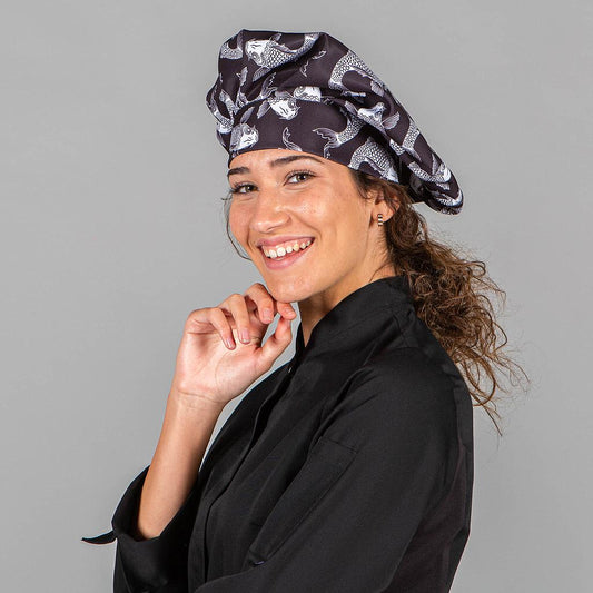 448900-5111 - GORRO GRAN CHEF VELCRO CARPAS