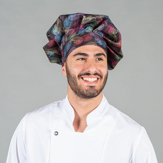 448900-5112 - GORRO GRAN CHEF VELCRO GAMBAS