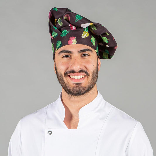 448900-5118 - GORRO GRAN CHEF VELCRO MEZCLUM