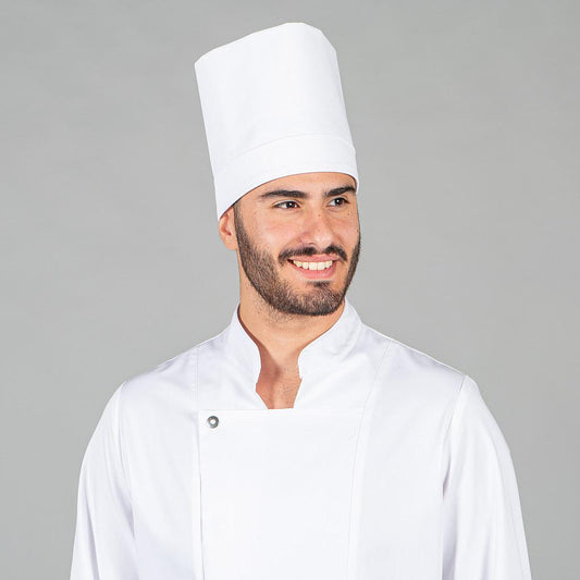 450300-101 - GORRO ALTO POPELIN BLANCO