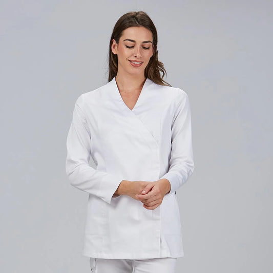 500035-101 - BATA MUJER ABIERTA CUELLO CHIMENEA ARIA