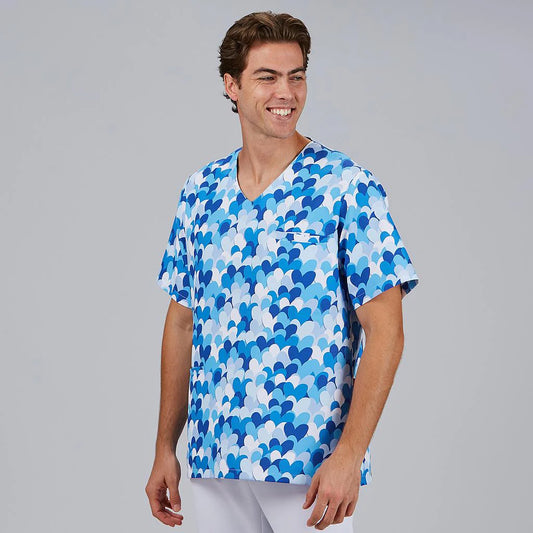 600051-5146 - BLUSA UNISEX CUORE AGATHA CUORE AZUL