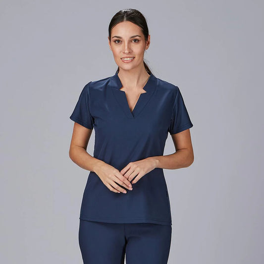 600064-104 - BLUSA MUJER MANGAS CANALE ROSELL MARINO