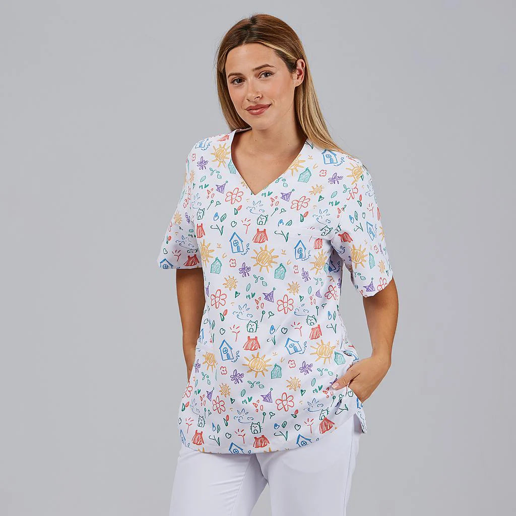 600071-2914 - BLUSA UNISEX MIKA CRAYON
