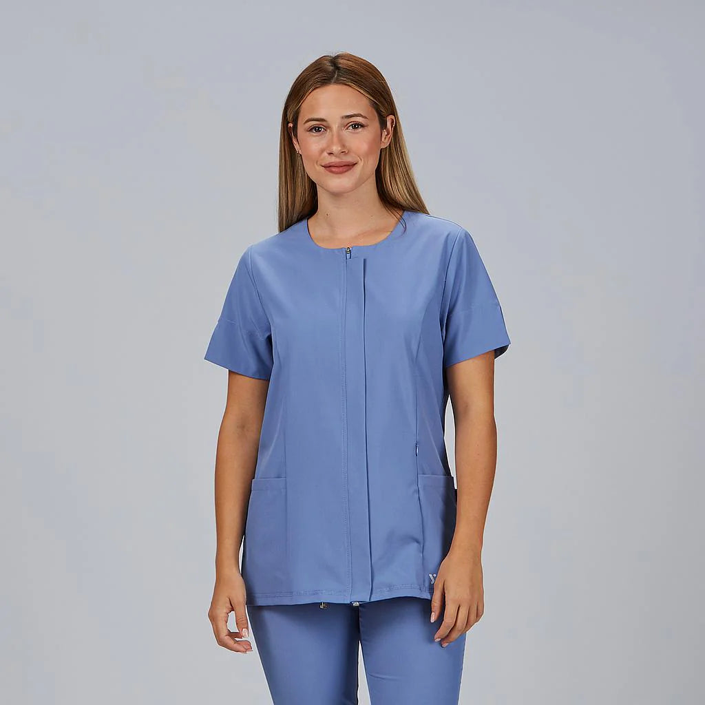 600082-107 - BLUSA MUJER ESCOTE CAJA M/C JANA CELESTE