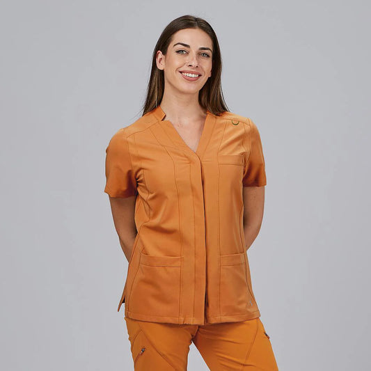 600086-174 - BLUSA MUJER ABIERTA M/C MARLA CALDERA