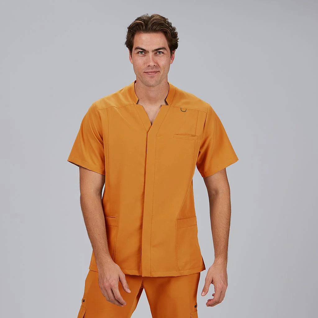 600088-174 - BLUSA HOMBRE ABIERTA M/C ALFRED CALDERA
