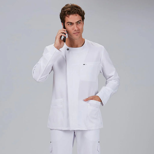 600102-101 - BLUSA HOMBRE ABIERTA M/L HERNAN BLANCO