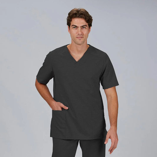 600122-139 - BLUSA HOMBRE M/C VIGORE RAMON GRIS MARENGO