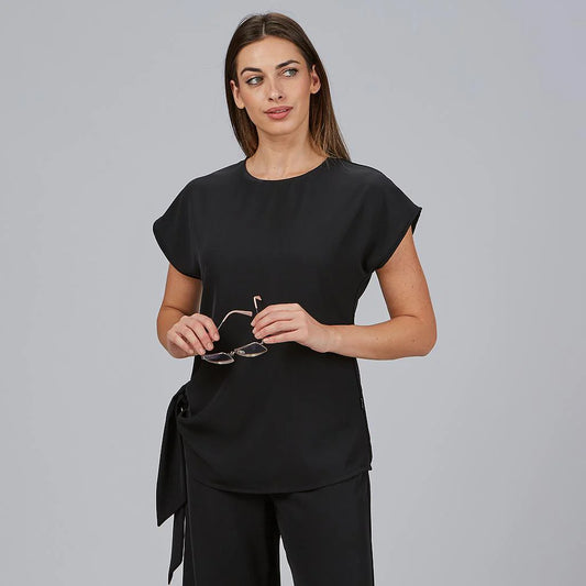 600123-001 - BLUSA MUJER DRAPEADO AROA