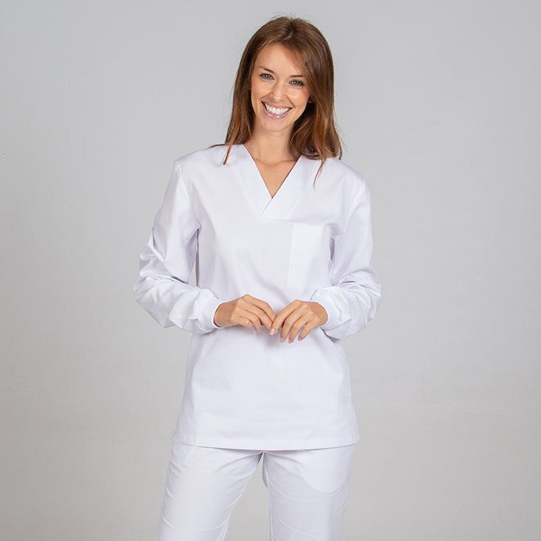 608300-101 - BLUSA UNISEX ADELA BLANCO