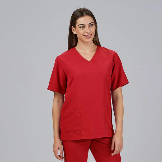 609600-105 - BLUSA UNISEX NEREA ROJO