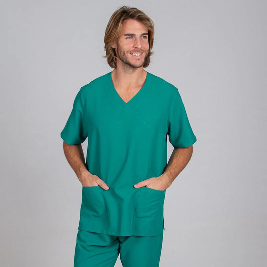 609600-108 - BLUSA UNISEX NEREA VERDE