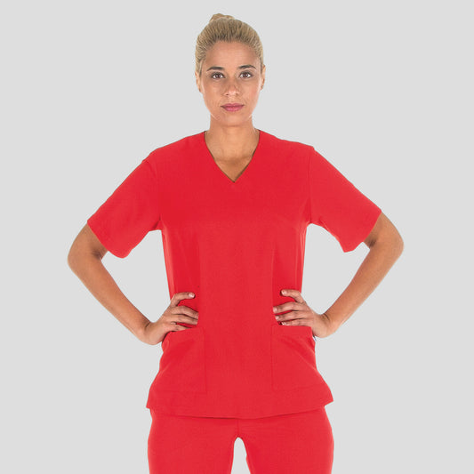 609600-105 - BLUSA UNISEX NEREA ROJO