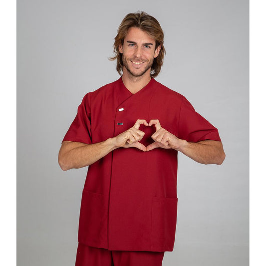 612500-112 - BLUSA HOMBRE HUGO BURDEOS