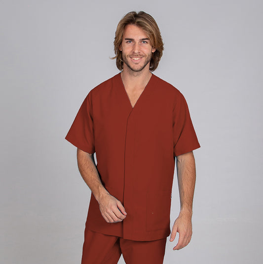 612600-112 - BLUSA HOMBRE PABLO BURDEOS