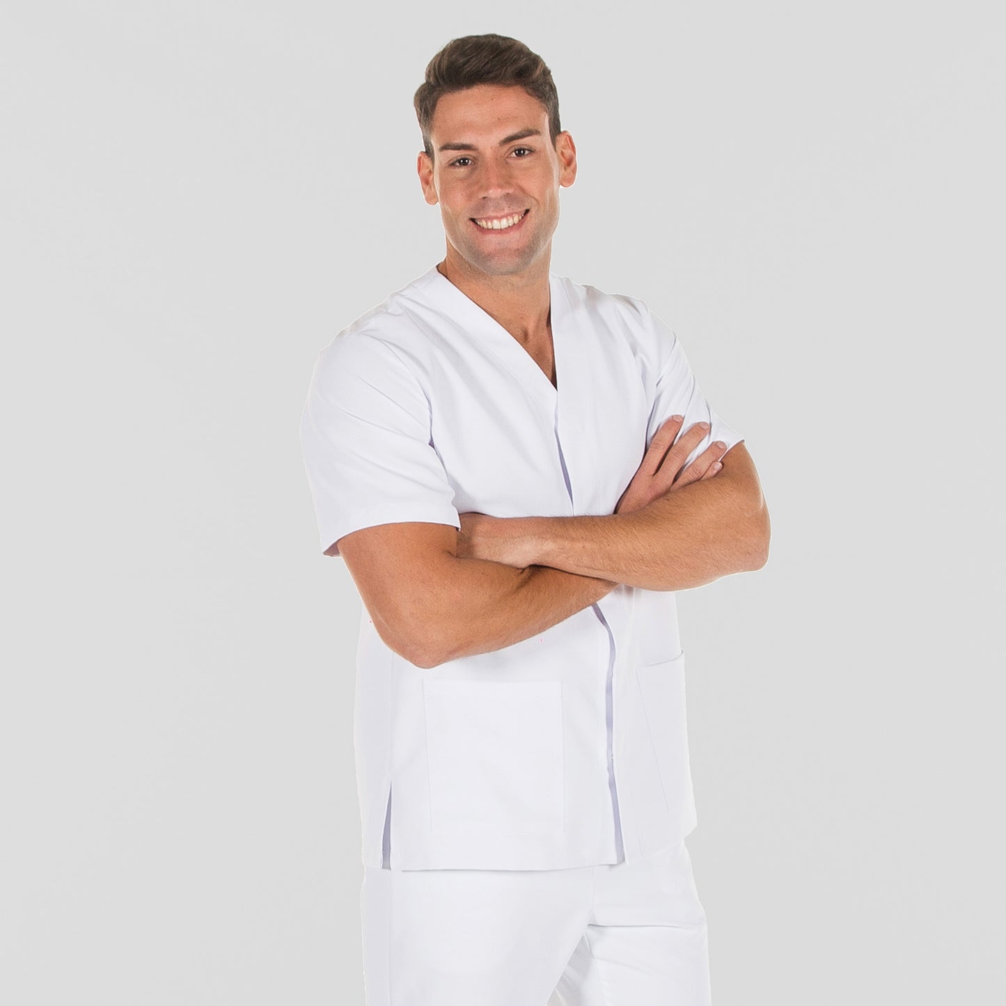 612600-101 - BLUSA HOMBRE PABLO BLANCO