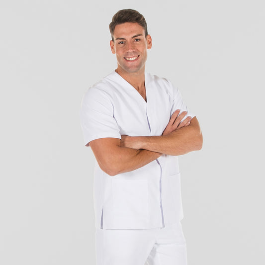 612600-101 - BLUSA HOMBRE PABLO BLANCO