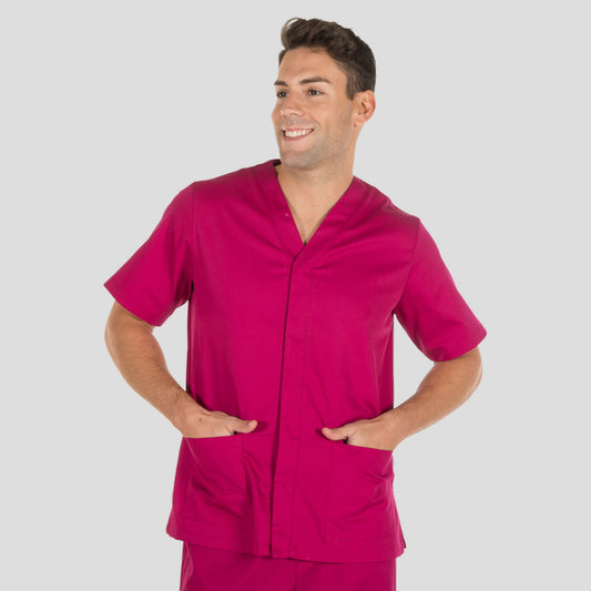 612600-138 - BLUSA HOMBRE PABLO FRAMBUESA