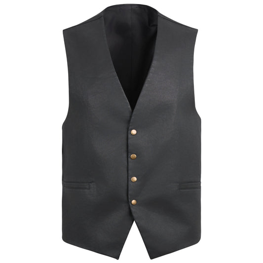 614177-07 - CHALECO HOMBRE C/PICO LUGANO NEGRO