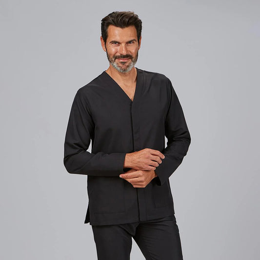 615500-001 - BLUSA HOMBRE NESTOR NEGRO
