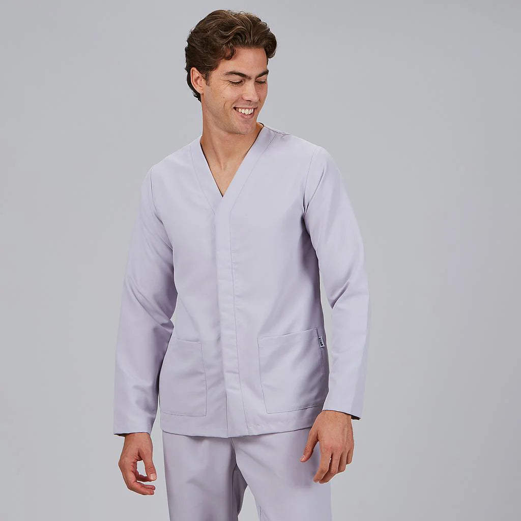 615500-117 - BLUSA HOMBRE NESTOR GRIS PERLA