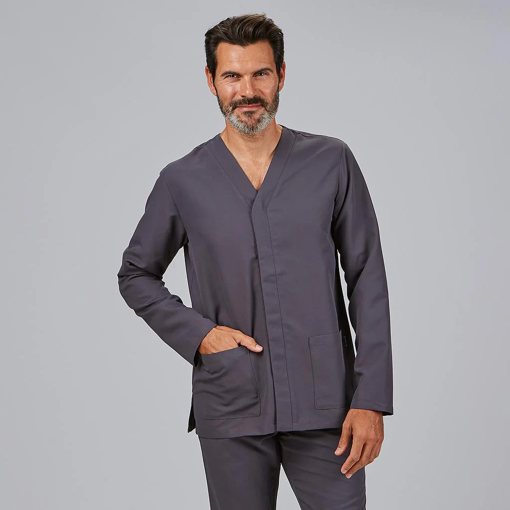 615500-139 - BLUSA HOMBRE NESTOR GRIS MARENGO