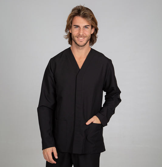 615500-001 - BLUSA HOMBRE NESTOR NEGRO