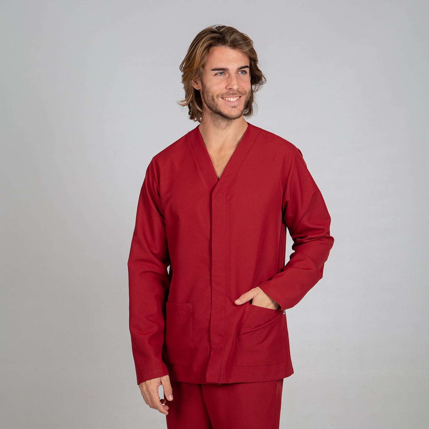 615500-112 - BLUSA HOMBRE NESTOR BURDEOS