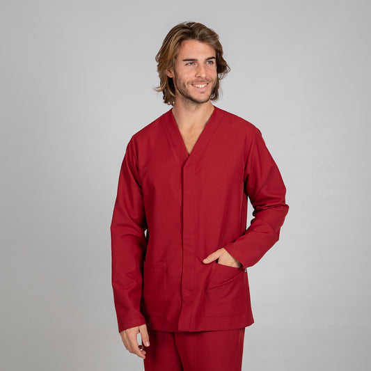 615500-112 - BLUSA HOMBRE NESTOR BURDEOS