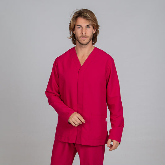 615500-138 - BLUSA HOMBRE NESTOR FRAMBUESA