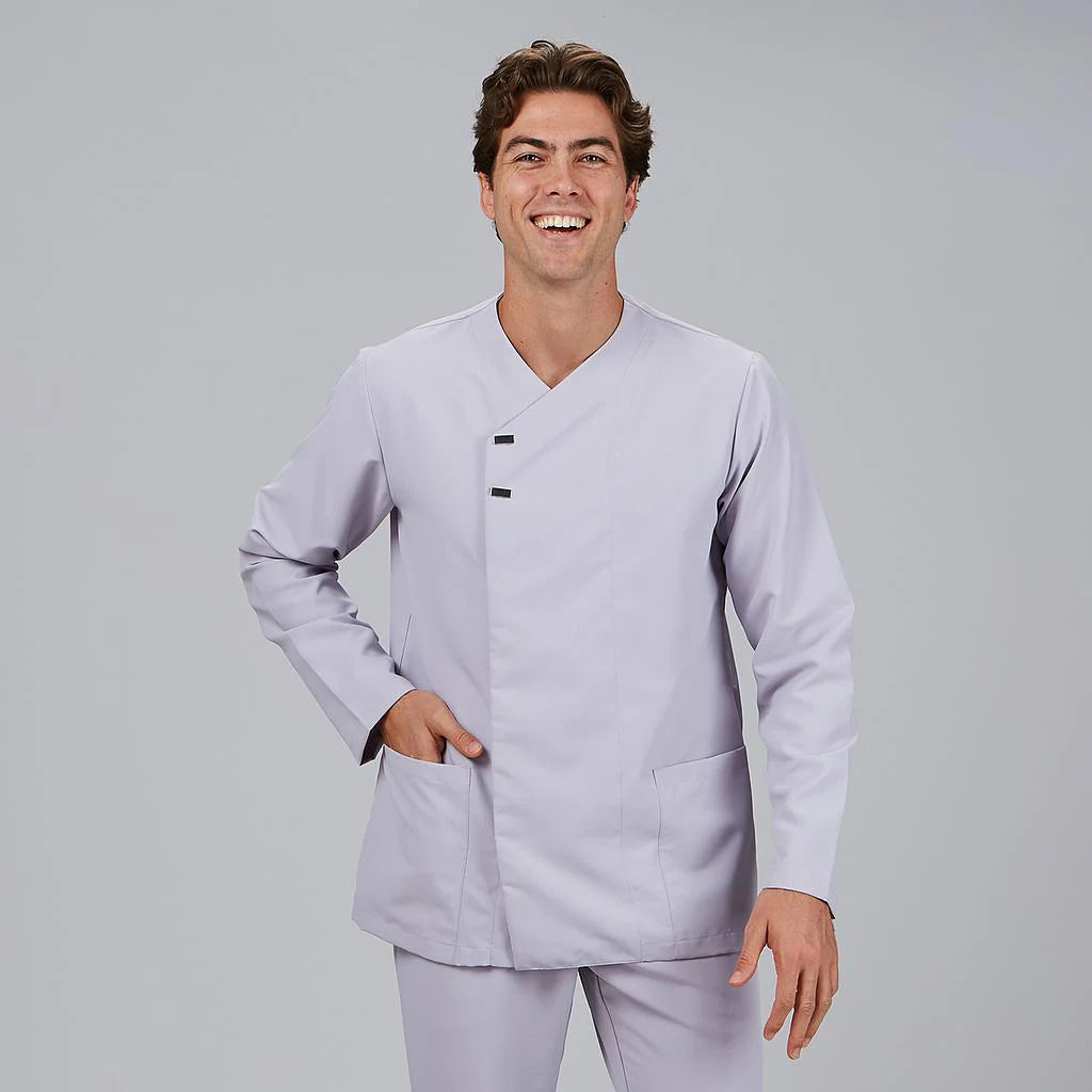 615600-117 - BLUSA HOMBRE FABIAN GRIS PERLA